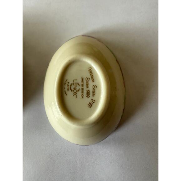 Lenox Egg Collectible 1989 Victorian Easter Eggs No Box - Picture 7 of 7